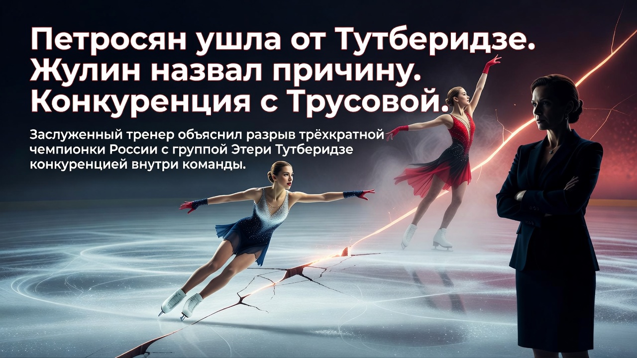 Петросян ушла от Тутберидзе. Жулин назвал причину