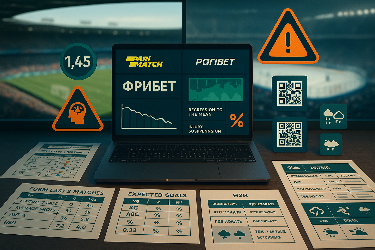 Как читать статистику команд - фрибеты БК